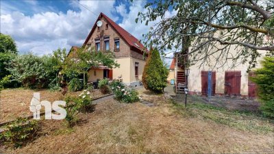 PROVISIONSFREI: Wohnen in Helbra, Charmantes Haus mit Garten, Garage & guter Anbindung