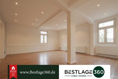 Hofgut Kranichstein: Erstbezug einer stilvollen 4-Zimmer-Wohnung mit Balkon in Darmstadt