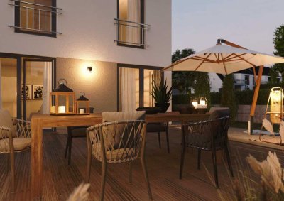 Viel Raum zum Leben, dafür günstig - individuell geplante DHH mit Hobbykeller in München