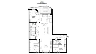 Wohnen im begehrten Mauritzviertel in Münster - WE34