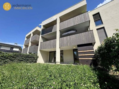 DO-HASELSTAUDEN: MODERNE, NEUWERTIGE 2-ZI-GARTENWOHNUNG (INKL. TG-PLATZ)!
