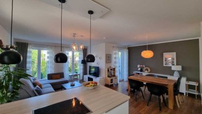 Wunderschöne 4-Zimmer-Erdgeschoss-Wohnung mit Terrasse und kleinem Garten in Gaimersheim