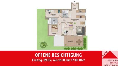Provisionsfrei und sofort beziehbar: Mehr Platz für Ihre Bedürfnisse – Vielseitige Gartenwohnung