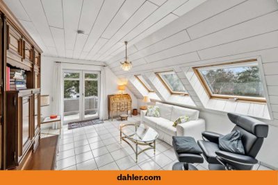 Lichtdurchflutete 3-Zimmer Dachwohnung in der Villenkolonie Darmstadt