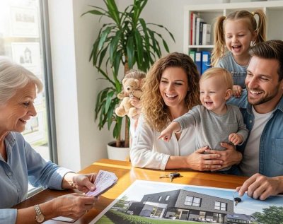 Gemeinsam die Finanzlast senken – ZWEI Wohnungen für DREI Generationen unter einem Dach!