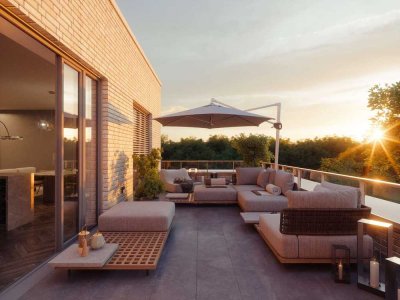 "Gut Leeven" – Exklusives Penthouse im Grünen!