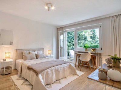 Erstbezug nach Sanierung, hochwertige 2-Zimmer-Wohnung am Eilbekkanal im Zentrum, provisionsfrei