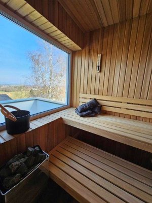 Provisionsfrei* Exklusives Wohnen am Teutoburger Wald - Modernes Einfamilienhaus mit Sauna, Kamin &