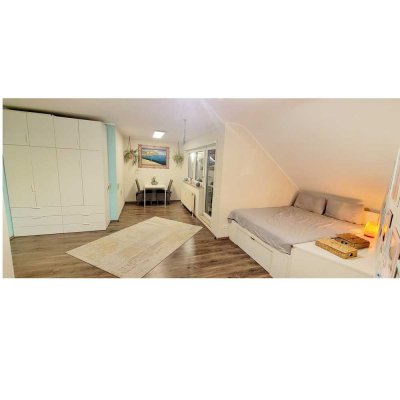 Modernisierte DG-Wohnung in Leimen mit toller Dachterrasse TG-Doppelparker & Einbauküche inkl.!