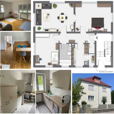 Bezugsfreie Altbauwohnung (saniert) Nähe Hofgarten