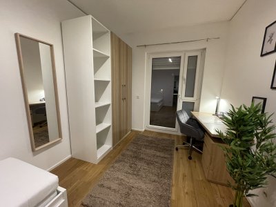 Own bathroom in room - 4er Neubau Zimmer mit eigenem Bad im Zimmer - Frankfurt Shared Appartement (Zimmer 4)