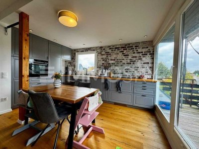 Lebensfreude – modernisierte Dachwohnung mit Terrasse