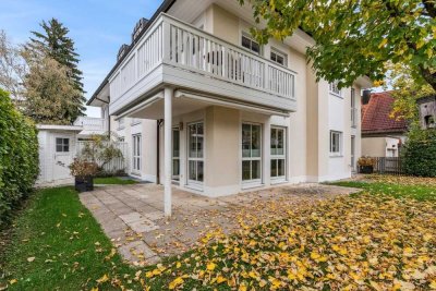 Charmante 3-Zimmer-Gartenwohnung mit Hobbyraum und zwei Privatgärten in Daglfing/Bogenhausen