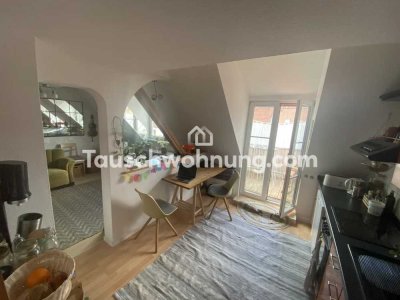Tauschwohnung: 2-Zimmer-Wohnung mit Balkon in Leutzsch gegen kleiner