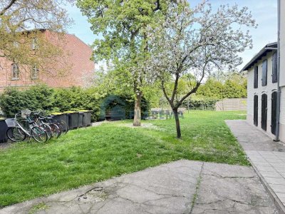 JETZT ZUM NEUEN PREIS-3- Zimmer- Wohnung mit Einbauküche, Tageslichtbad und Garten zu vermieten