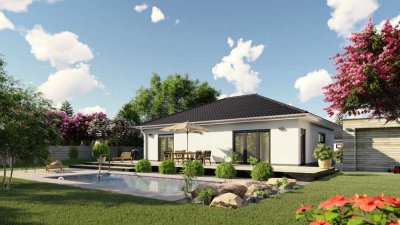 Jetzt bauen: Bungalow „Nizza“ inkl. Grundstück & Top-Ausstattung in Unterdietfurt