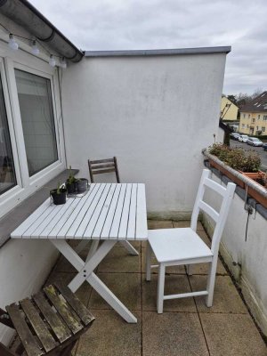 3 Zimmer Dachgeschosswohnung mit Loggia und Garage