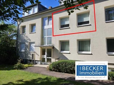 MB-Büderich: Moderne, gut geschnittene 2-Zi.-Whg., 1. OG, Sonnenbalkon in ruhiger Lage