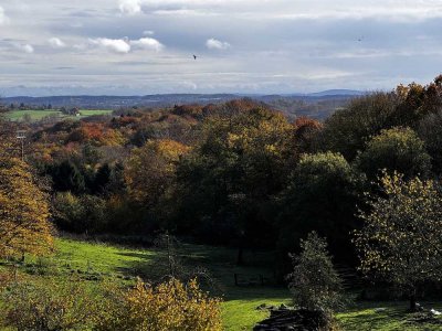Erdgeschosswohnung mit Fernblick in Hochhausen