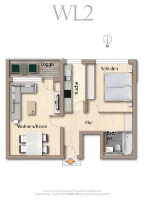 PROVISIONSFREI! Vermietete 2-Zimmer-Wohnung mit Südbalkon – neuer Aufzug & Heizung