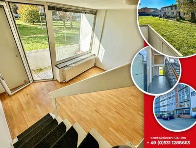 Klein aber Fein! süße Maisonette mit Balkon sucht neuen Besitzer...