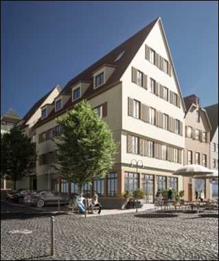 Attraktive 2-Zimmer-Wohnung am Marktplatz in Vaihingen an der Enz