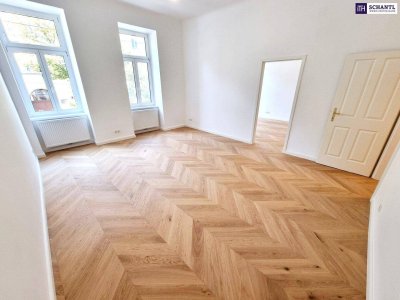 Mehr Stil pro Quadratmeter - Wohnen mit Fischgrätflair! Erstbezug + Traumhaft schönes Altbauhaus + Perfekte Infrastruktur und Anbindung + Neue Einbauküche! Jetzt zugreifen!