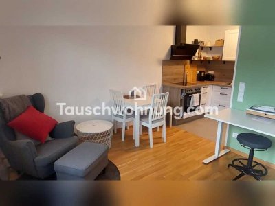 Tauschwohnung: Helle und moderne 1-Zimmer-Wohnung im Leipziger Süden mit EBK