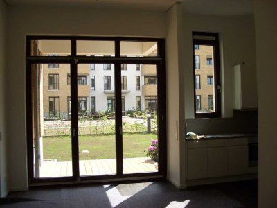 Von privat: Vermietete 2-Zimmer-Garten-Wohnung im Europaviertel