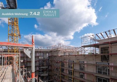 Endetage mit Dachterrasse & zwei Bädern – moderne 3-Zi.-Wohnung mit lichtdurchflutetem Wohnbereich