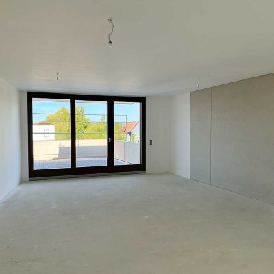 Zeitnah bezugsfertig. Sonnige 3 Zimmer-Wohnung mit großer Terrasse.