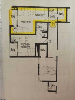 Geschmackvolle 1,5-Zimmer-Wohnung mit Einbauküche in Freiburg im Breisgau - Am Seepark