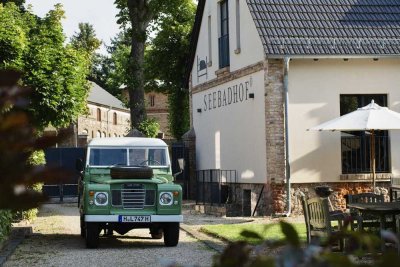 SEEBADHOF® Exklusives sonniges Dachstudio  - einzigartig – 250m vom Rangsdorfer See – Privatverkauf