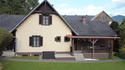 Einfamilienhaus mit großem Grundstück, Doppelgarage und Carport – sonnige Ruhelage in Frohnleiten