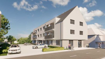 Neubau Wohnen 55+: Barriererfreie 3-Zimmerwohnung