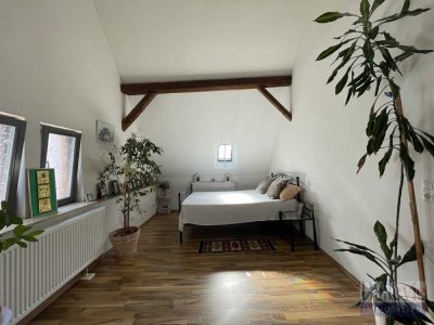 Ensemble aus zwei sanierten Häusern in Main-Nähe. Historischer Charme trifft auf modernen Wohnkomfor