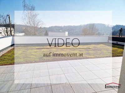 ERSTBEZUG - RUHELAGE in Mariatrost: moderne 4-Zimmerwohnung mit Terrasse, mit Garten und 2 Tiefgaragenplätze