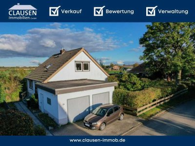 Idyllisch am Feldrand - EFH mit Doppelgarage in Schönbek!