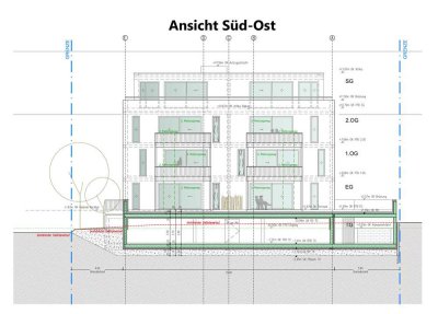 Altersgerechtes Wohnen im KFW 40 Energiesparhaus Nähe Porta Nigra –  an den Krankenhäusern