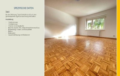 Moderne 2-Zimmer Wohnung mit Balkon in Judenburg