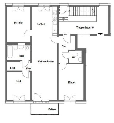 4 Zimmer Wohnung in der Herzo Base - Wohnberechtigungsschein der Stufe III unabdingbar!