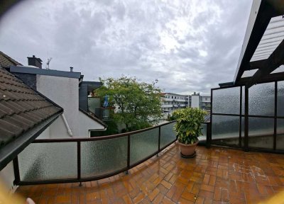 60qm Dachgeschosswohnung mit großer Dachterrasse in Traumlage in Solingen-Ohligs