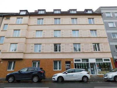 Zentrale 3-Zimmer-Wohnung mit direkten Zugang zum Gemeinschaftsgarten
