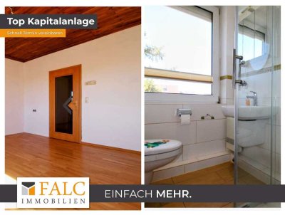 +++ 4-Zimmer-Wohnung mit Gartenfläche und großer Garage – attraktive & zentrale Lage +++