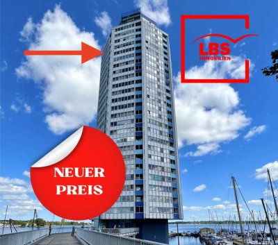 Ostseefjord Schlei: Vermietete 1-Zimmer-Wohnung im Wikingturm 22. OG