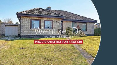 PROVISIONSFREI für Käufer – Sanierungsbedürftiger Bungalow. Neu bauen oder sanieren!