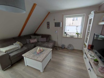 Helle 4-Zimmer-Maisonette-Wohnung in Auma im Weidatal