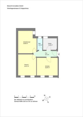Ansprechende, modernisierte 3-Zimmer-Wohnung in Duisburg