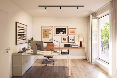 Stilvoll wohnen mit großer Terrasse & Balkon – 3-Zimmer-Neubauwohnung in Hamburg-Eimsbüttel