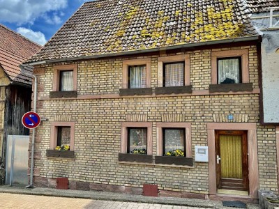 " Ziegelidylle mit Scheune und 8,0 Grundstücken - perfekt für Visionäre - Selbstversorger "